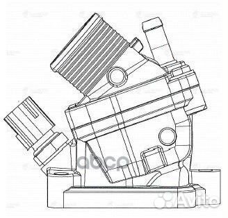 Термостат для а/м Volvo XC90 (02) 2.4D/2.5T (9