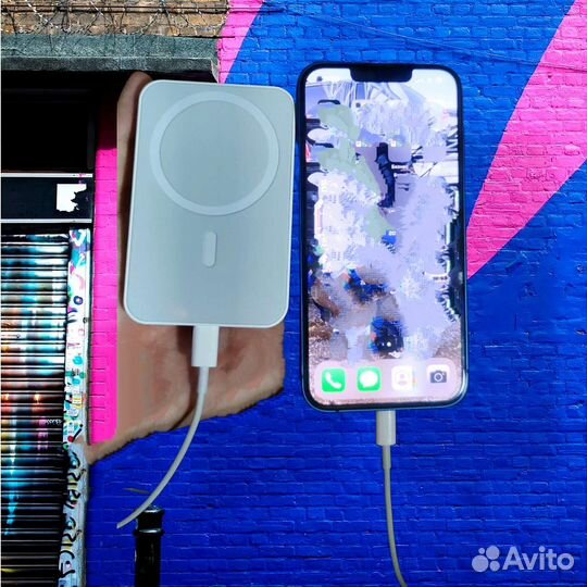 Повербанк беспроводной магнитный MagSafe 10000 1:1