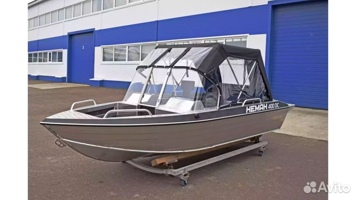 Алюминиевая лодка Neman-400 DC