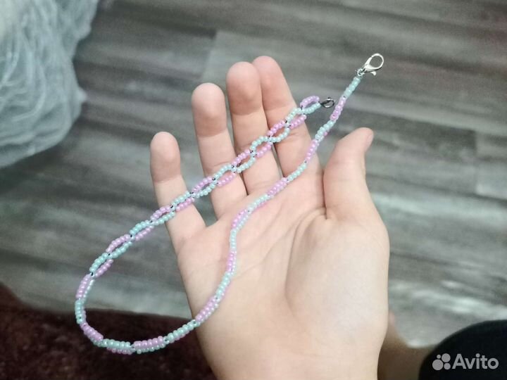 Ожерелье из бисера