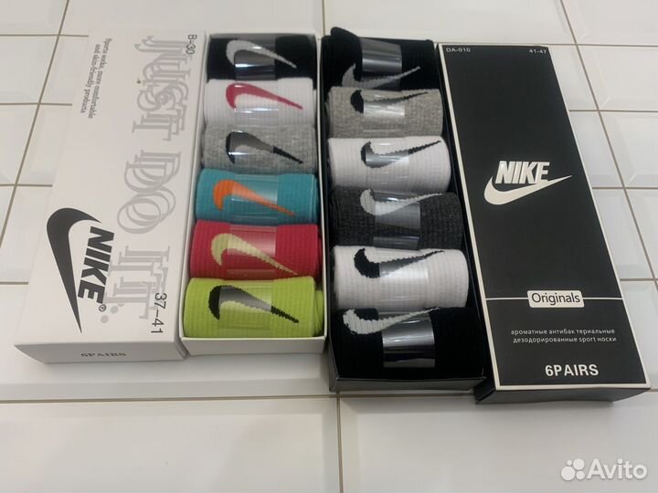 Носки nike в подарочной упаковке