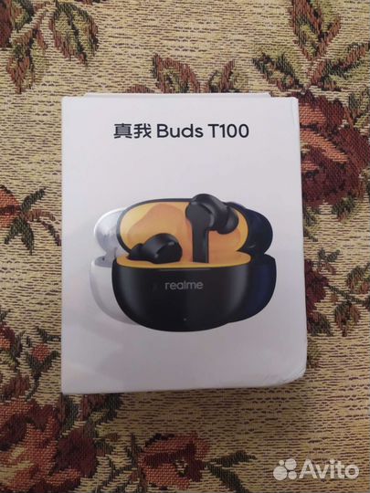 Беспроводные наушники realme buds t100