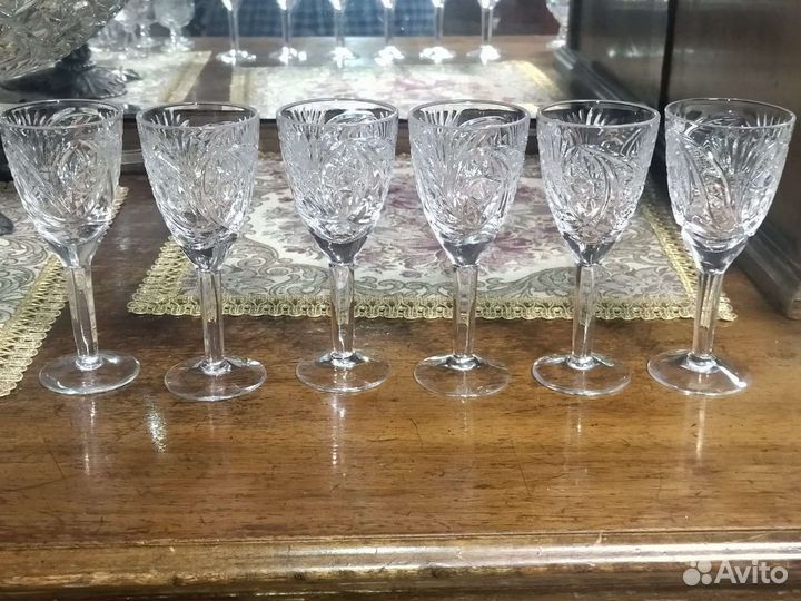 Рюмки хрусталь СССР