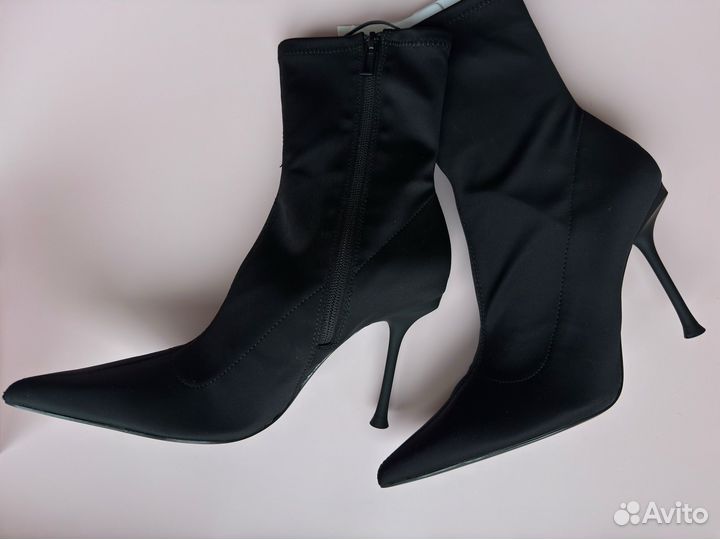 Ботильоны чулки zara новые 40