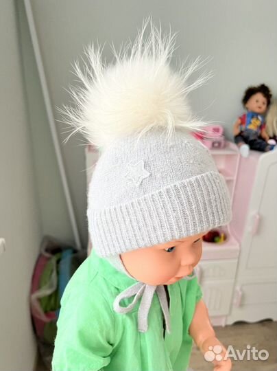 Шапка зимняя для девочки
