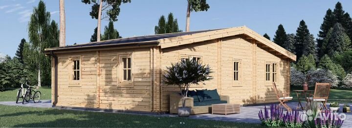 Дом из бруса филипп 44 10,5x6