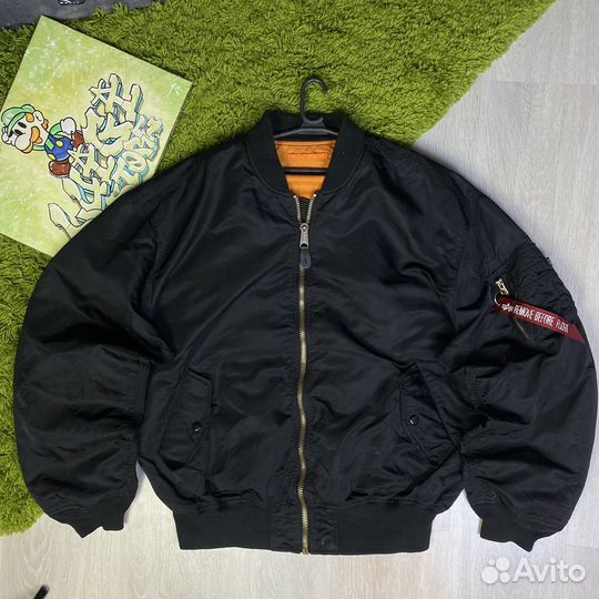 Бомбер alpha industries ma 1