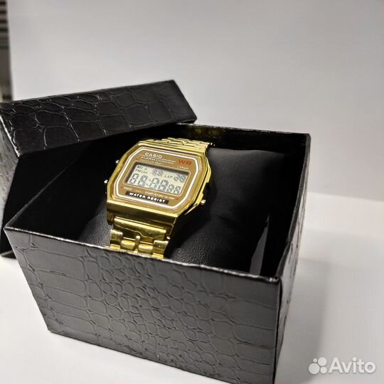 Часы casio (золотые)