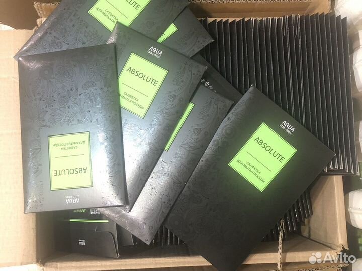 Салфетка для мытья посуды гринвей