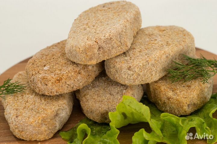 Котлеты, наггетсы, рулеты мясные