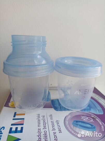 Контейнеры для хранения грудного молока 9 штук