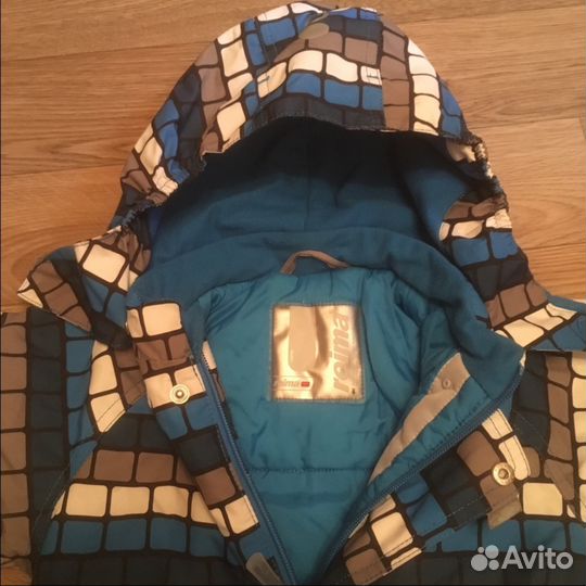 Рейма комбез+поддева+шапка шлем всë в идеале