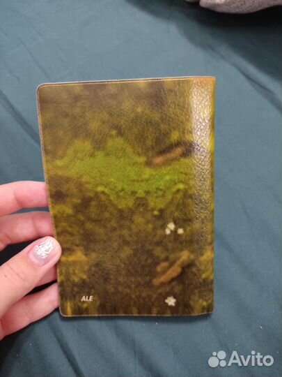 Обложка на паспорт с котом из Шрека