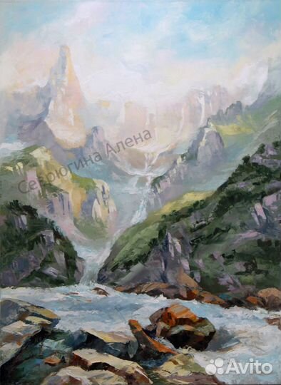 Интерьерная картина маслом