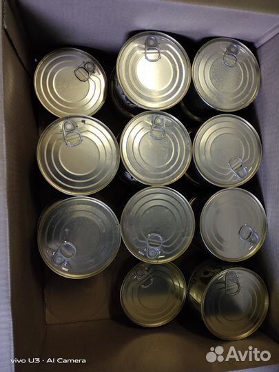 Тушенка - из мяса лося 430 гр ветчина