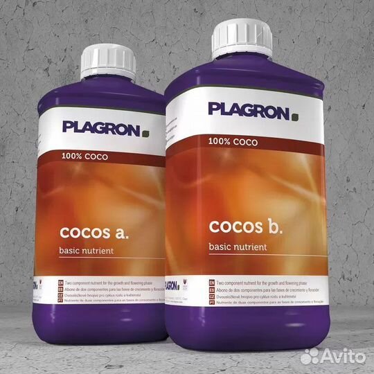 Минеральное удобрение Plagron Cocos A+B 1л