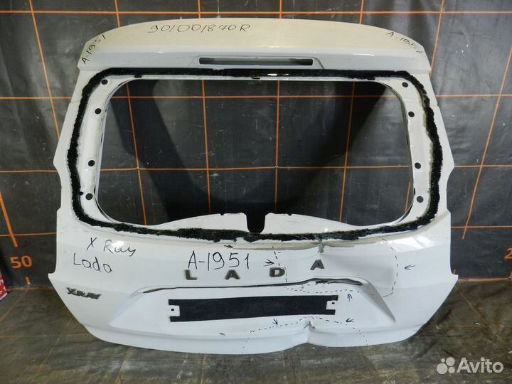 Дверь багажника - LADA X-RAY