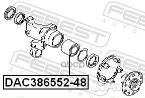 DAC38655248 подшипник ступ. зад. Subaru Legacy