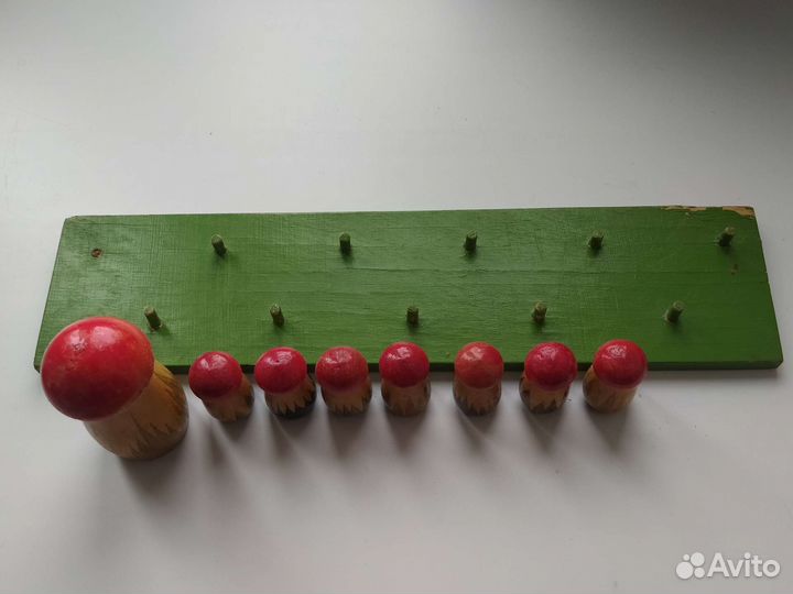 Счетный материал СССР грибочки