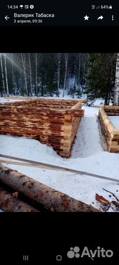 Сруб для бани 3 х 5