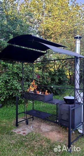 Мангал из стали