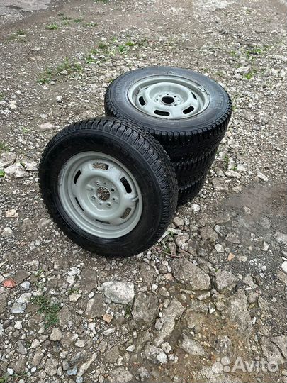 Зимние колеса р 13 ваз болотки с амтелом
