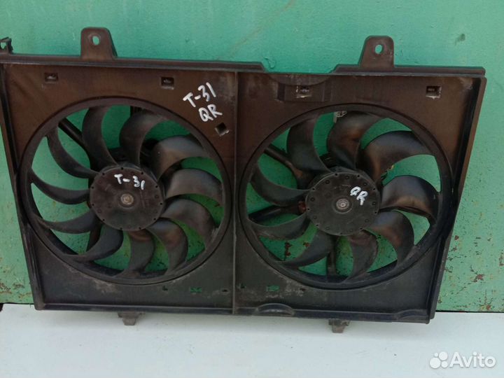 Вентилятор охлждения Nissan X-Trail T-31 07-09г