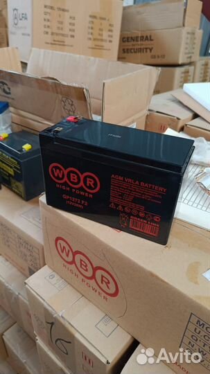 Аккумулятор на детскую машинку 12v7.2ah