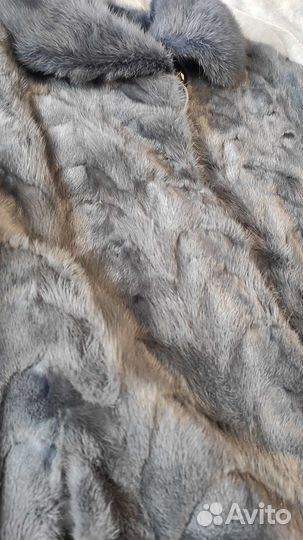 Шуба норковая, торг; шуба из голубой норки