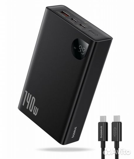 Внешний аккумулятор Baseus, 140 Вт, 24000 мАч