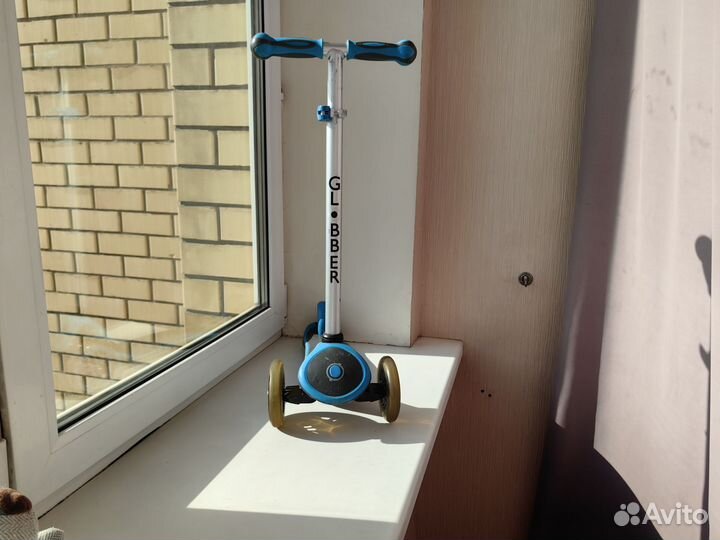 Самокат Glober 3 в 1 с сиденьем от 1 до 4 х