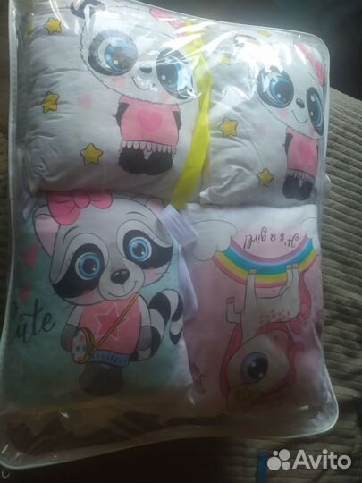 Бортики подушки