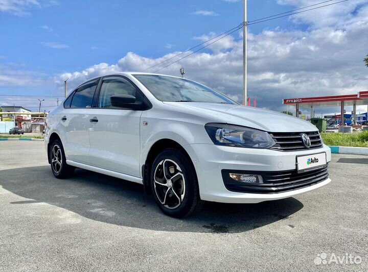 Volkswagen Polo 1.6 AT, 2017, 42 128 км