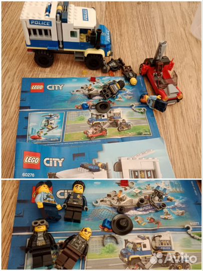 Lego city 60243, 60261, 60139, 60276