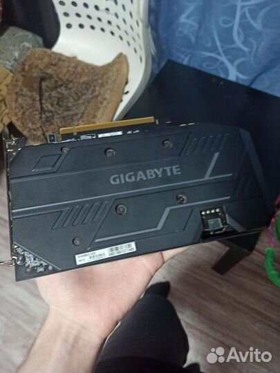 Видеокарта nvidia gygabyte 1660 6gb