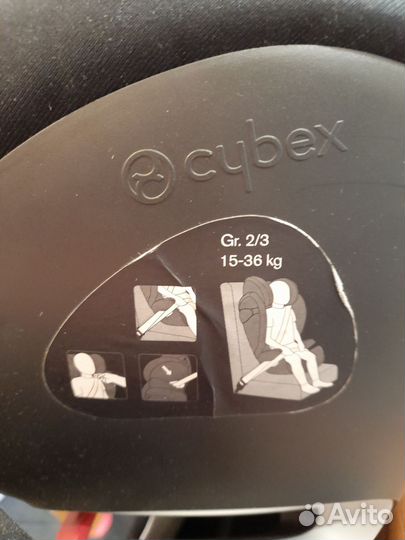 Детское автокресло 15 до 36 кг cybex Gold