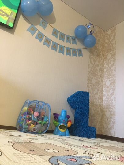 Объемная цифра 1