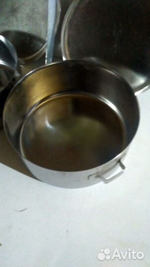 Контейнер из нержавейки для еды СССР