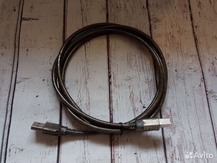 Кабель для компьютера и кабель для принтера