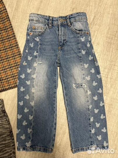 Джинсы zara/ lime 110