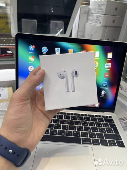 Airpods 2 люксовая копия 1:1 оригинал
