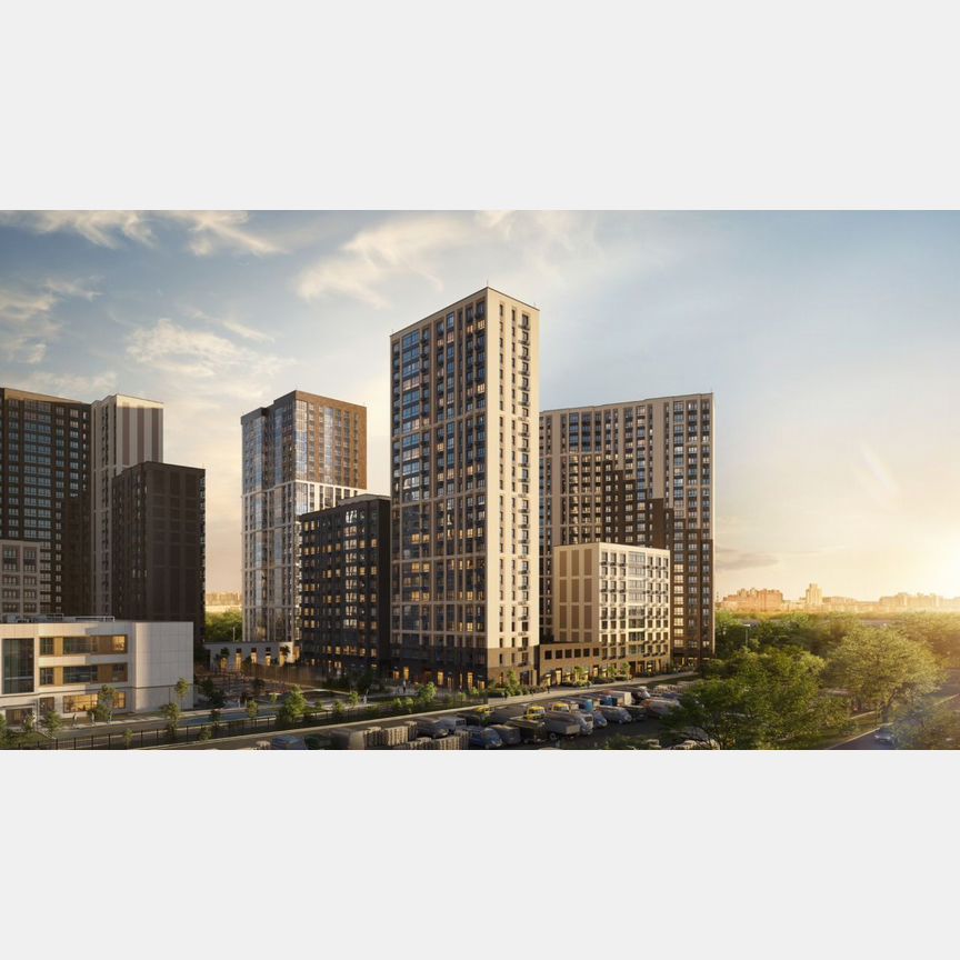 2-к. квартира, 69,4 м², 24/25 эт.