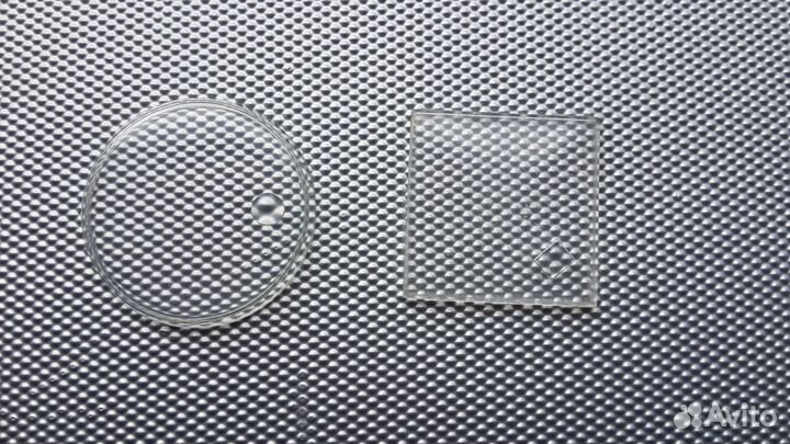 Стекло с линзой на часы Полет Слава 60-х СССР