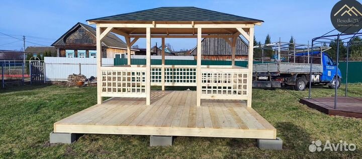 Беседка для дачи