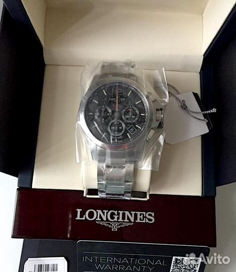 Новые Longines Conquest V.H.P. L3.717.4.56.6 хроно