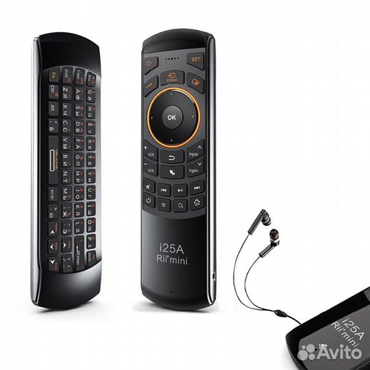Пульт Клавиатура Rii i25A для пк Smart TV