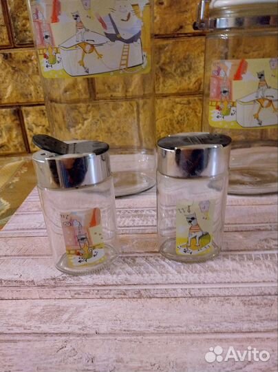 Набор банок для сыпучих продуктов. Новое