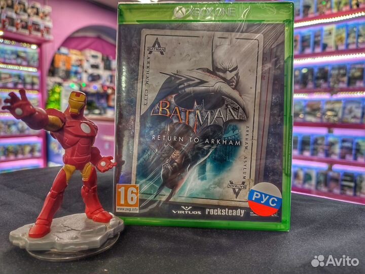 Диск Xbox One Batman Return To Arkham (Новый)