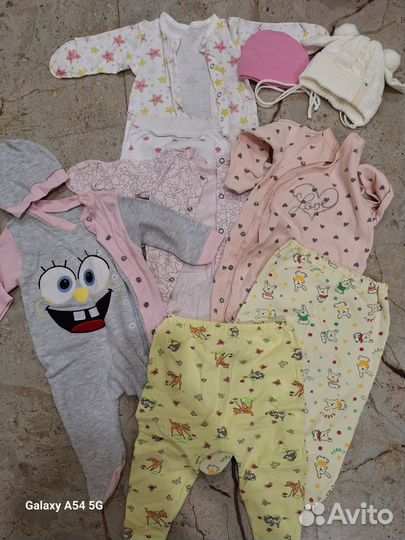 Вещи пакетом на девочку