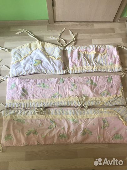 Бортики в кроватку